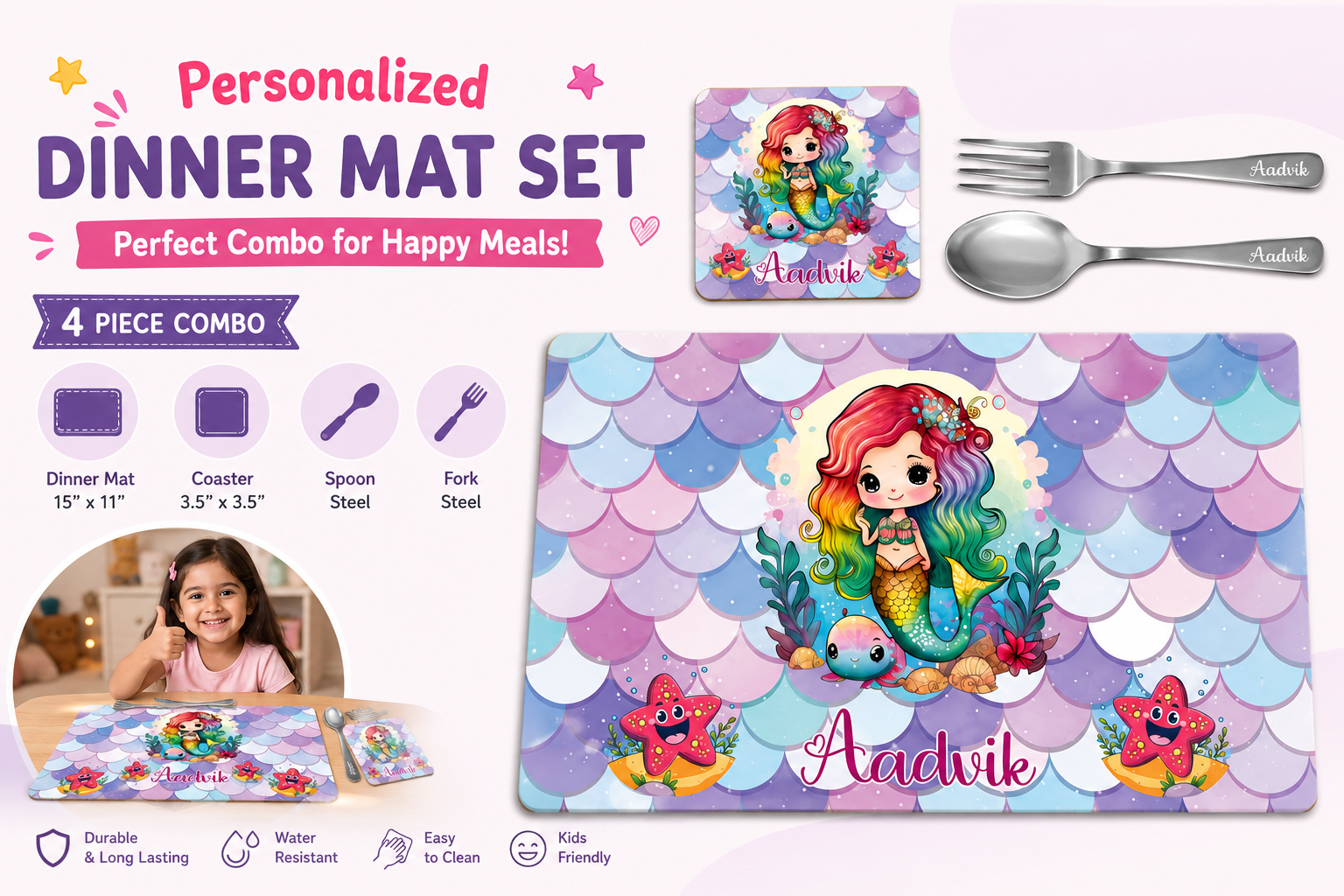 TMS1 Table Mat Set Combo